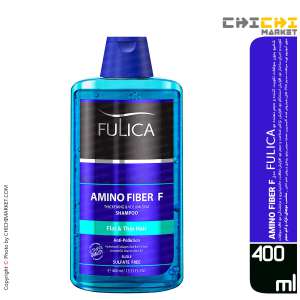 شامپو بدون سولفات تقویت کننده و حجم دهنده مو فولیکا مدل AMINO FIBER F